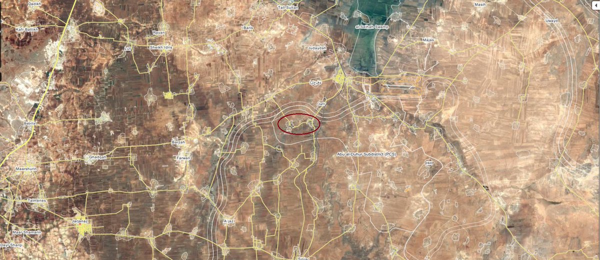 Desert61Fox's tweet photo. S.#Idlib: #HTS announce it fully recaptured Zifr Khabir and Zifr Saghir from regime forces, pushing regime forces away from Abu Duhur. https://t.co/UvgoCZTdgp
