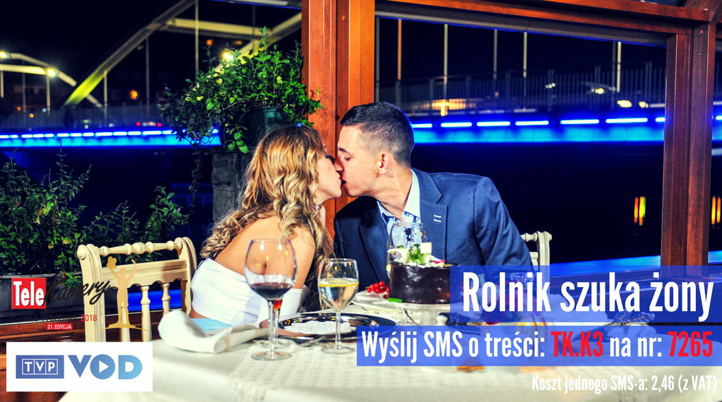 TVP's tweet photo. Ten program chwytał za serce! ❤😍💓 #RolnikSzukaŻony walczy o Telekamerę Tele Tygodnia w kategorii #PROGRAMROZRYWKOWY 🏆 Jeśli podobały Wam się miłosne perypetie rolników i rolniczek, wyślijcie SMS-a o treści TK.K3 na numer 7265 (koszt wiadomości to 2,46 zł z VAT) 📱 https://t.co/UI5s9S4u6r