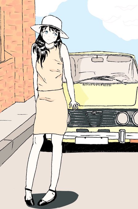 イタリア車と女の子シリーズのtwitterイラスト検索結果