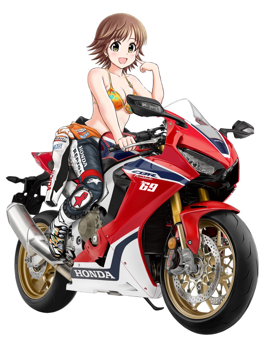 CUNE バイクと女の子 z1rメンズ - シャツ