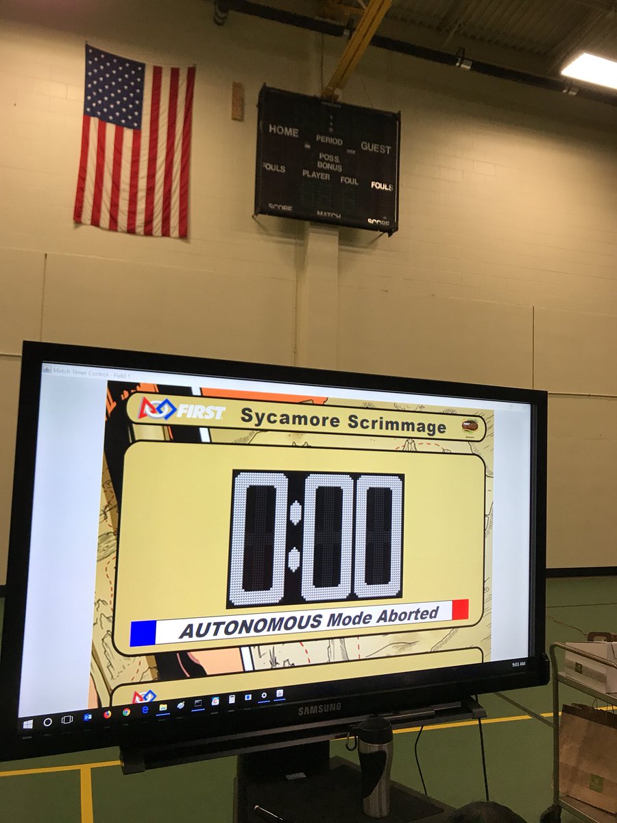 Scrimmage time! <a href="/TheRealMrMader/">Doug Mader Coldwater Superintendent</a>