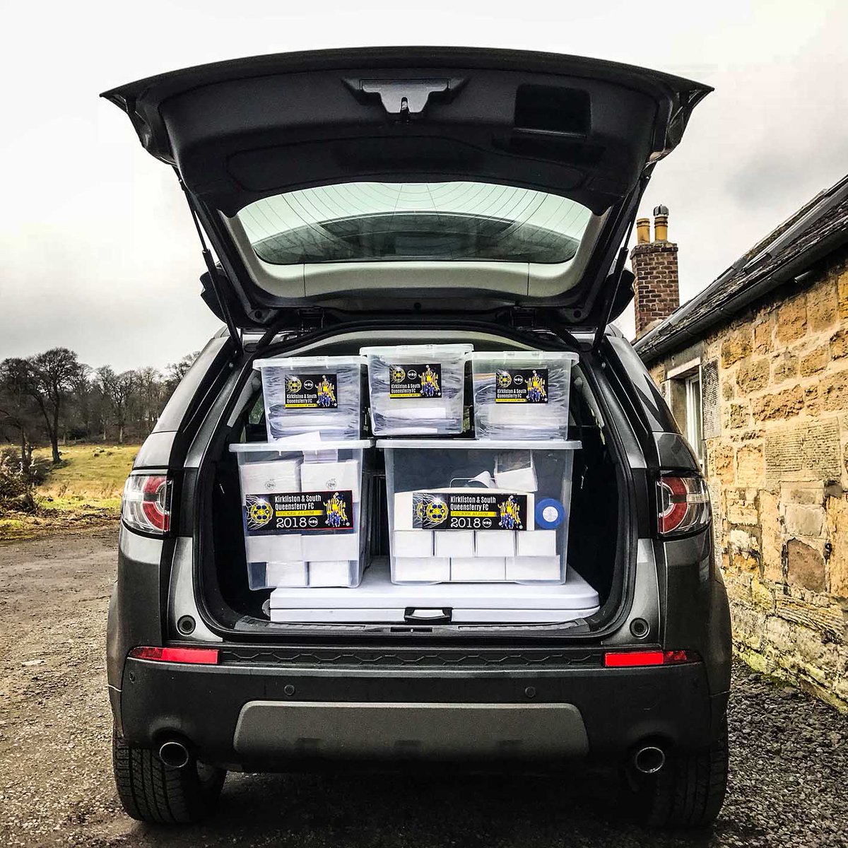 All ready for the <a href="/KSQfootball/">KSQ Football Club</a> 2018 sticker album launch…