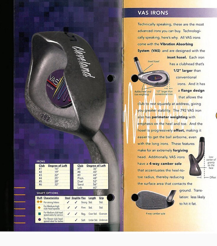 cleveland vas irons