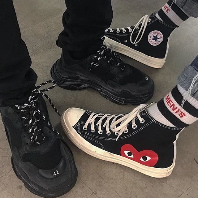 converse balenciaga