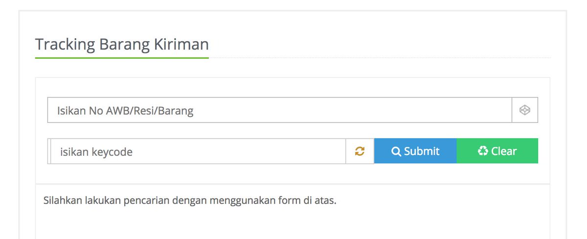Hallo mas <a href="/bravobeacukai/">Bravo Bea Cukai</a> saya mau cek status paket saya di beacukai.go.id/barangkiriman "keycode"nya kosong, harus gimana yah?

No resinya : EA290138972CN Terima kasih sebelumnya