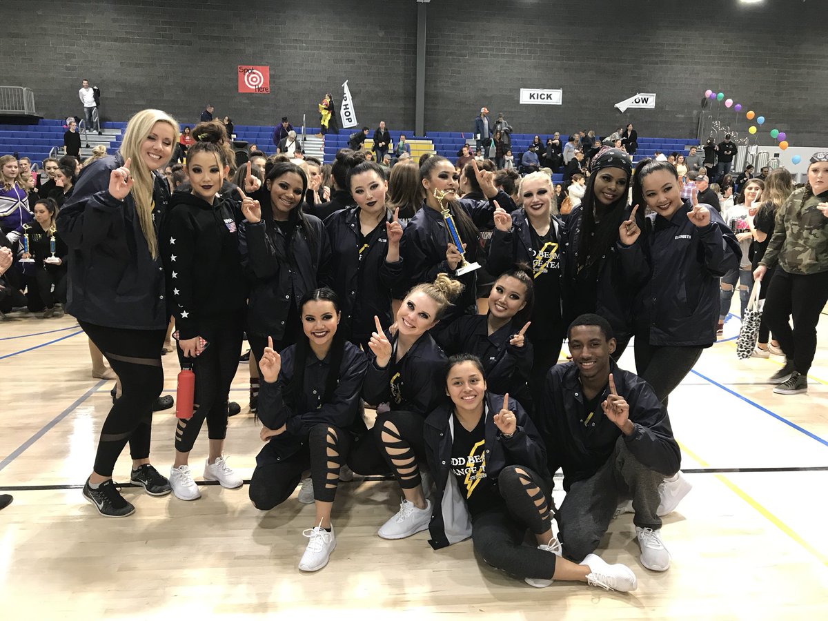 1st in hip hop yesterday at Tahoma! 😁#letsgobombbeamertitansyouknow #toddbeamerdanceteam