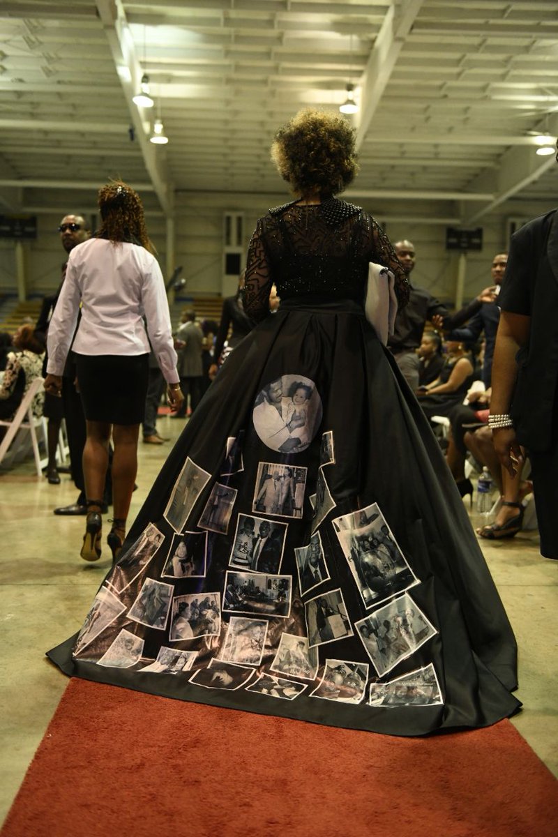 His Daughter's Dress was very creative
