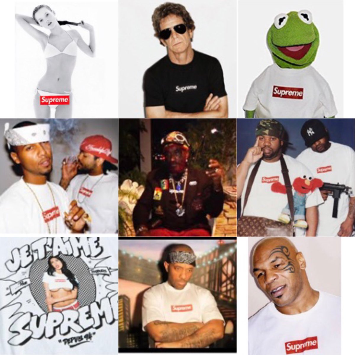 𝐋𝐈𝐋 𝐘𝐔𝐓𝐓𝐘 ٹوئٹر پر 暇だから 今までのsupremeのphototeeになった人たちとsupremeのオフィシャルに登場した日本人をぴっくしたお Nasはなんとなくすき あとgucciteeとかもいいと思う ちなみに日本人は菊地凛子さんと水原希子さんやで 水原希子は