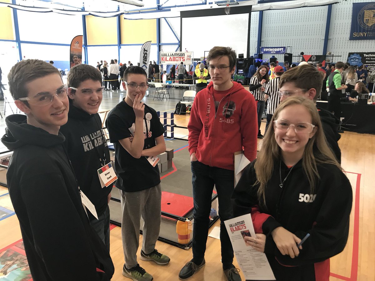 AC Aces headed to final matches this afternoon after being selected as Alliance partners with Williamson Kilabots! Stay tuned <a href="/ACSRochester/">Allendale Columbia</a>