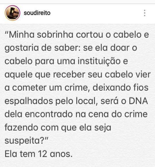 “Você é paranóico?” “Eu não”