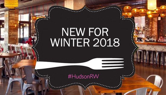 Guess who's new for the winter for #hudsonrw? Cooper's Block, <a href="/delfrisco_grill/">del frisco grille</a>
 <a href="/HardGrove284/">Hard Grove Restaurant</a> Pasta e vino, <a href="/piggybackbarjc/">Piggyback Bar</a> <a href="/PJRyans2/">PJ Ryan's Squared</a> <a href="/TaldeJC/">Talde JC</a> <a href="/UnionHallHobokn/">Union Hall Hoboken</a>