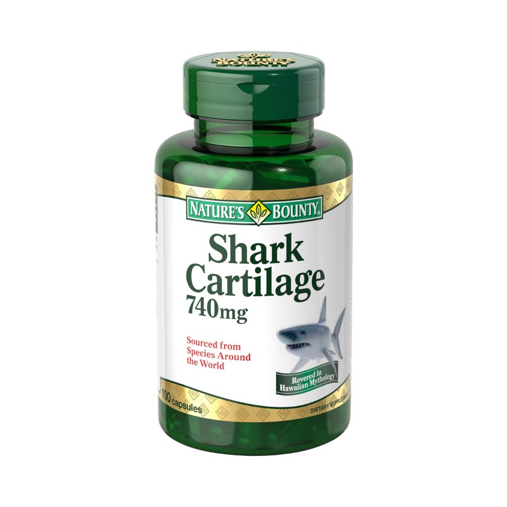 El único protector de cartílago con evidencia científica es tener un peso adecuado. Dejemos tranquilos a los pobres tiburones 🦈 y dejemos de tirar € a la basura.