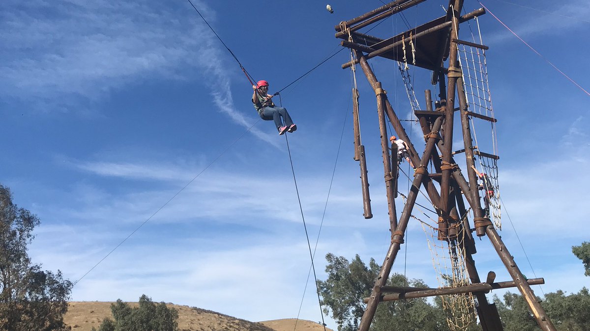 ajrieker's tweet photo. @VistaSTEM Staff also enjoying WOLF Outdoor School this morning trying out the 50 foot swing. @justjulie44 @TeacherMiner @SimiValleyUSD #simischools #exhilaratingmoment https://t.co/1r1y9fmk5Q