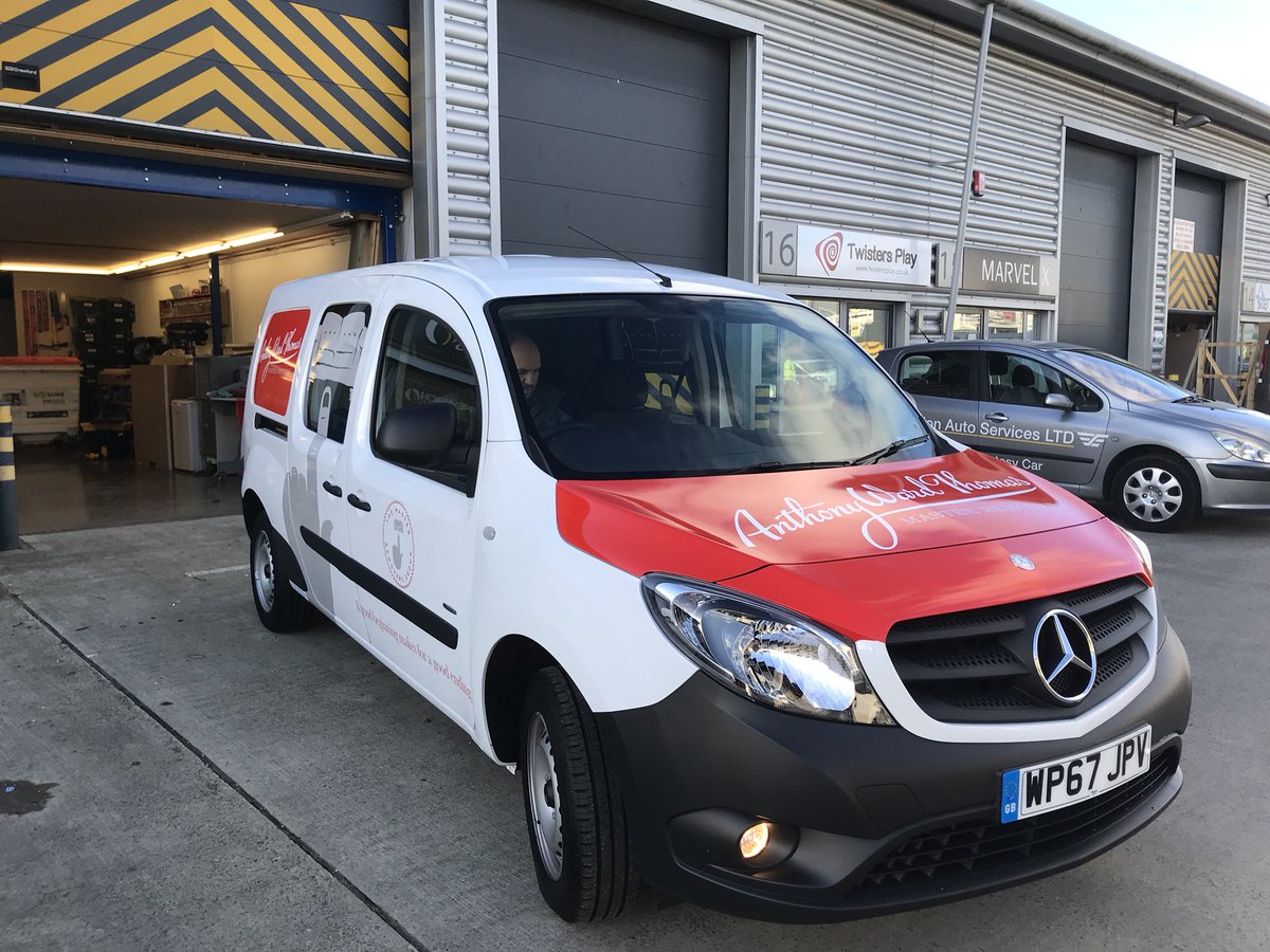 Great work from the guys at OVS to get these vans out on time.  The designs will definitely get these companies noticed! #signs #vehiclegraphics