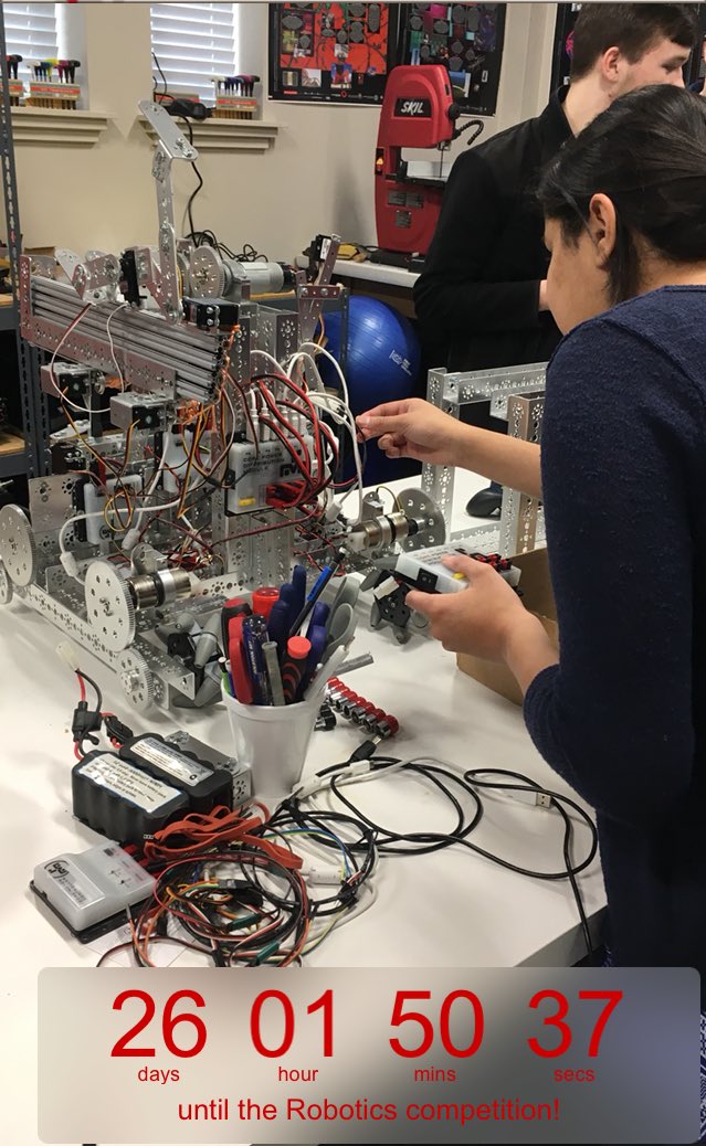 Countdown to competition! #ftc #ftcalabama