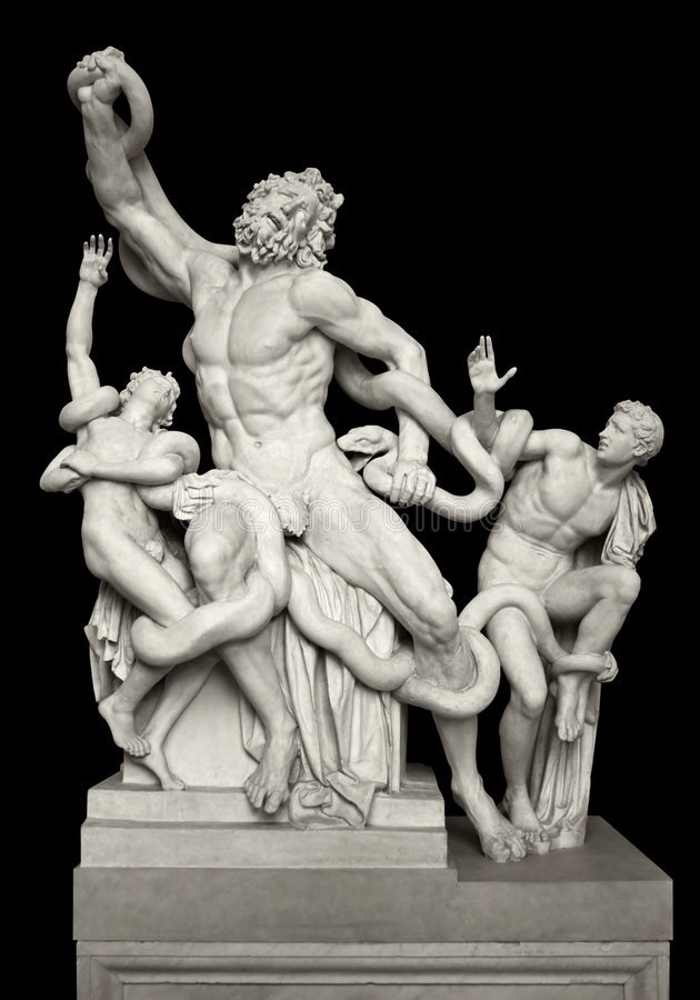 Today, Jan. 14 in 1506: Ancient Roman sculpture "Laocoön" discovered buried in Rome on property of a farmer. The Pope sent Michelangelo to the excavation. He flipped-out at the mad writhing torsion, drama, sculptural power &amp; human emotion &amp; changed all his work. Rest is history.