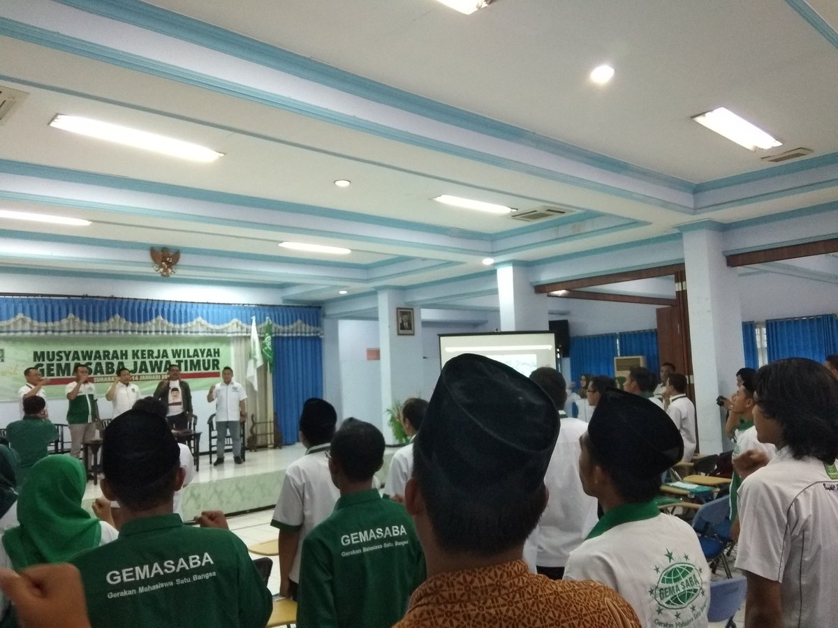 DPC Gemasaba Kabupaten Malang hadiri Muskerwil DPW Gemasaba Jawa Timur.