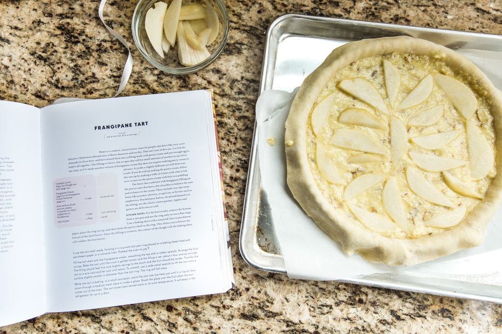 thefondlife's tweet photo. Working on my next installment of @tartine recipe reviews and next up is Frangipane Tart! What is frangipane, you ask? Well if you watch the Great British Bake Off, you already know and if you don't, you'll find out soon. Hint: it's delicious. https://t.co/84EGFl0Fgx
