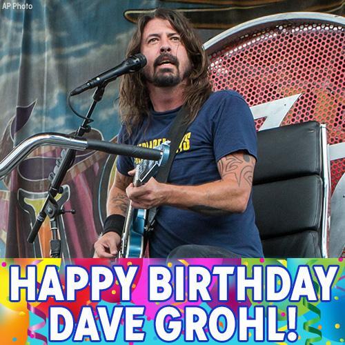 Happy Birthday to frontman Dave Grohl! 