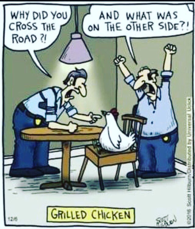 KitchenSprout's tweet image. #FoulJokes #ChickenHumor #ChickenGiggles #LaughterIsTheBestMedicine 
#CheersFromToronto🐔🤣🐔🤣🐔