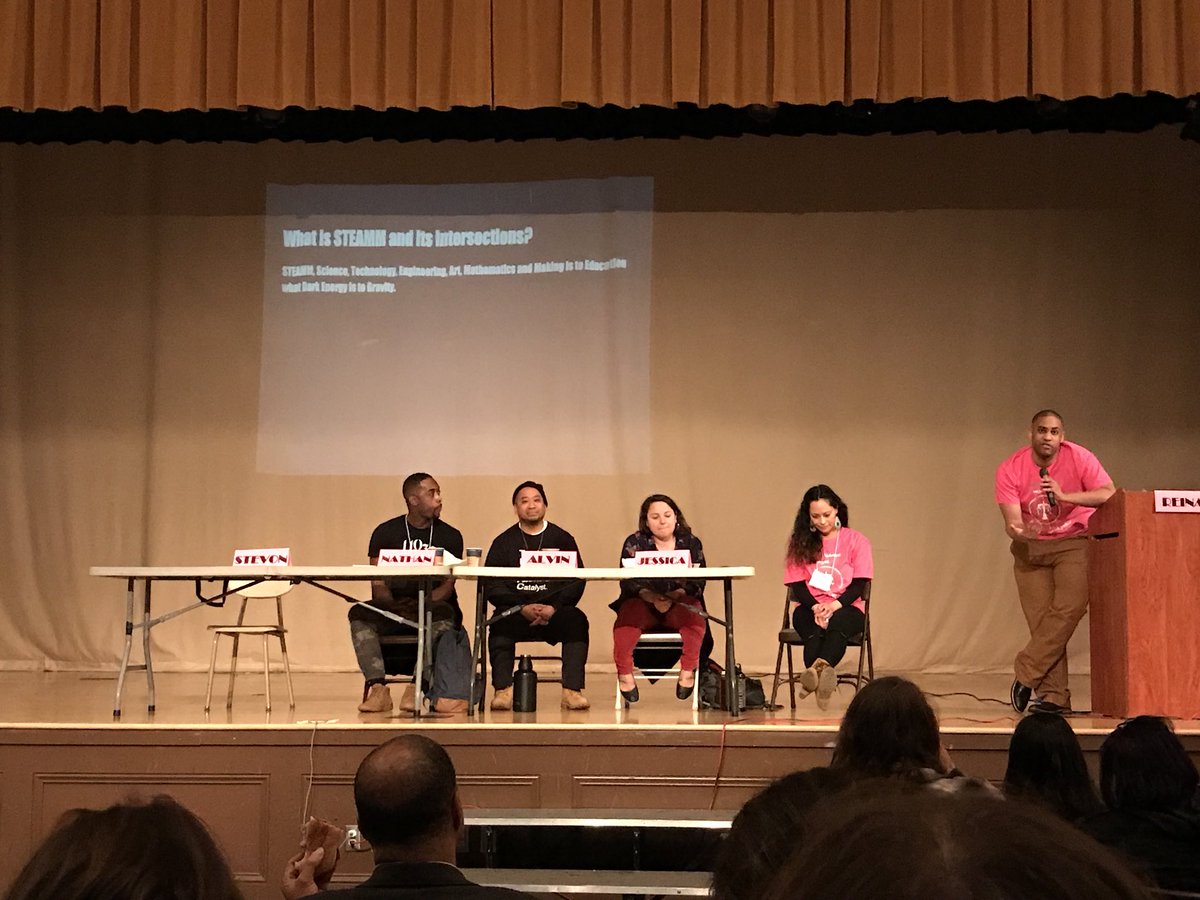 RadicalSTEMMEd's tweet photo. The panel at #CreatingBalance2018 yesterday was 🔥🔥🔥🔥 https://t.co/uICvzdjqVp