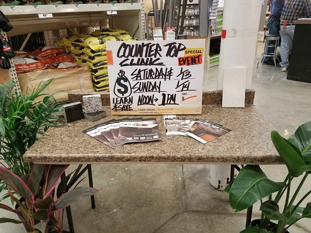 3847 customers already  arriving for our Countertop Workshop. <a href="/THDGorski/">John Gorski</a> <a href="/jccaples06/">Chris Caples</a>