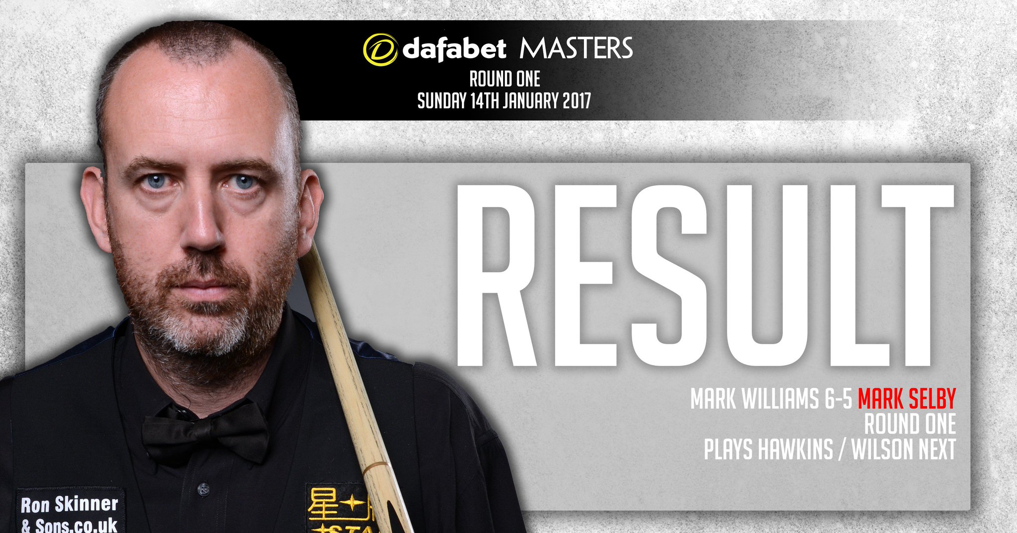 марк вильямс выбил селби