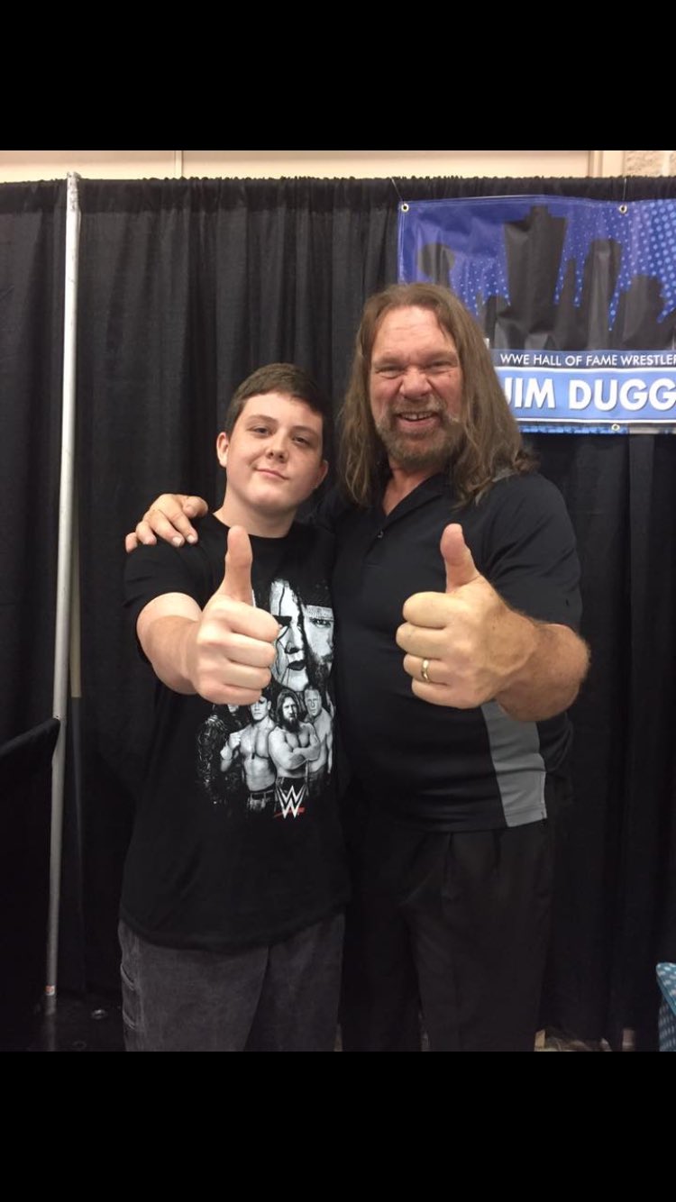  happy birthday Jim Duggan!!! Today s my birthday too!!!              