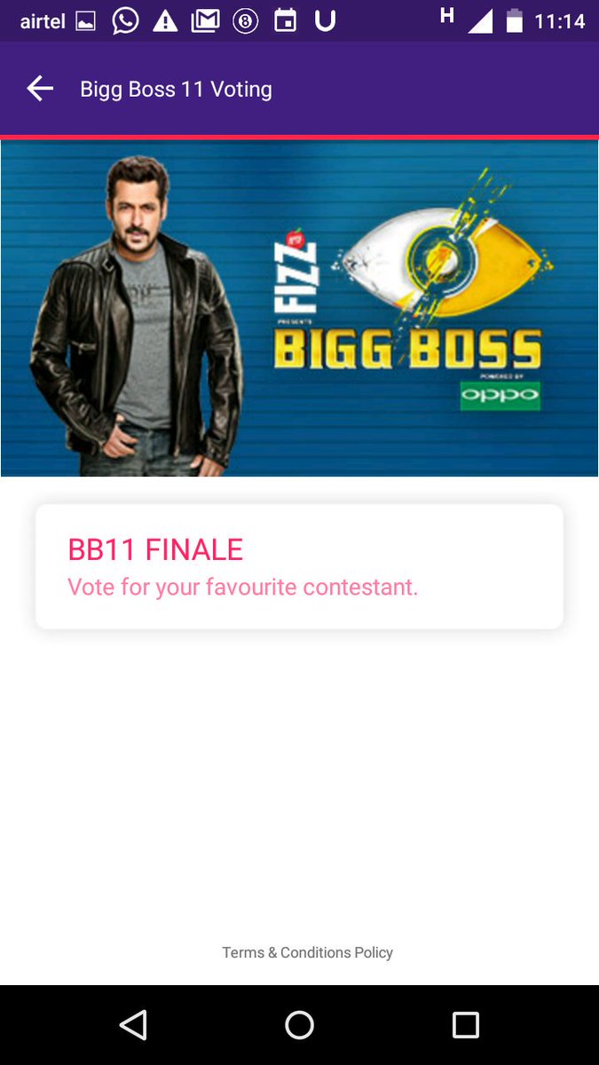shashankDubey14's tweet image. @BiggBoss @BeingSalmanKhan It's scripted, I have tried so many time to vote but not able to.. #scriptedBigBoss