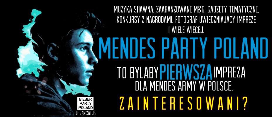 BieberPartyPL's tweet photo. #MendesPartyPoland 🎉 wydarzenie: https://t.co/CFvCigL3uH https://t.co/EJOIzFjaVh