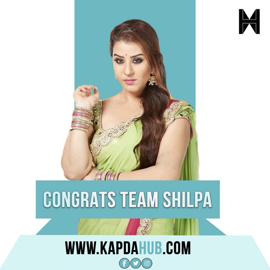kapdahub's tweet photo. Congratulations team shilpa #biggbosswinner #BiggBossSeason11 #KapdaHub #kapdahubcollection #ShilpaFTW #shilpashinde #shilpa #ShilpiansStrongerTogether #BB11Finale winner #bb11 https://t.co/CQscXZvpw1 @nikhil_karia @Meghagu12716943  @ShilpaFanReshu @im_shilpa_ @Team_Shilpa https://t.co/CN5gKGFK6F