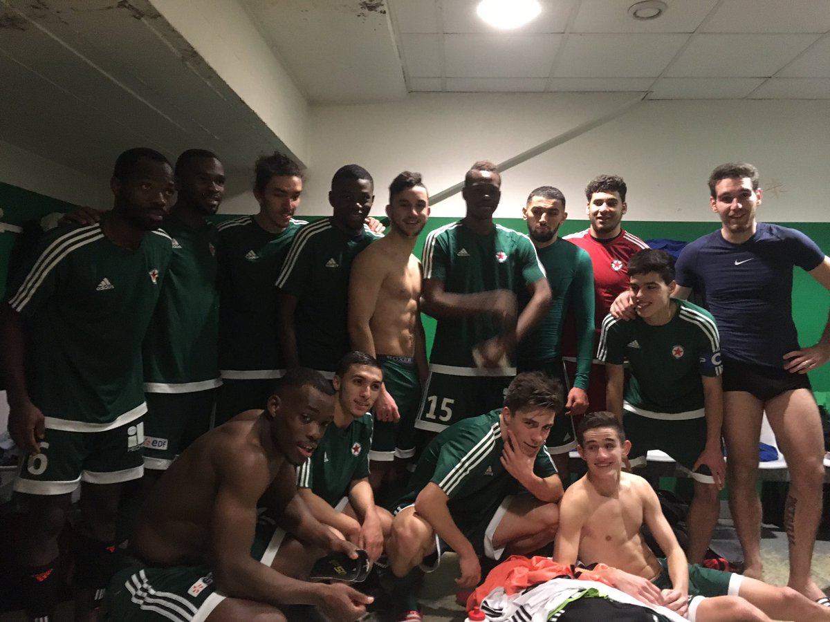 RedStarFC's tweet photo. Le week-end se termine bien ici à Ba🔥er ! Victoire 2-1 pour la réserve face au FC Champigny 🏆 https://t.co/kGOKiJXIMM