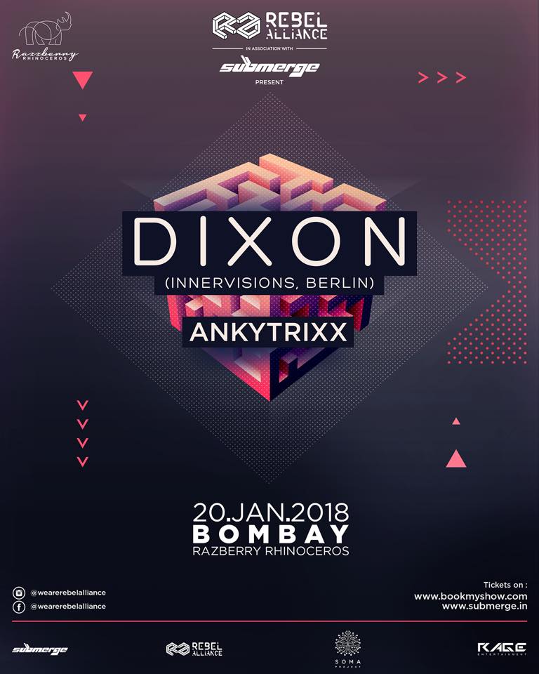 CMEindia's tweet photo. Huge #CMEContest tomorrow as we give you a chance to win tickets for Dixon's first ever India gig! 

Sounds exciting right? More details tomorrow afternoon! https://t.co/bqImEBd0ak