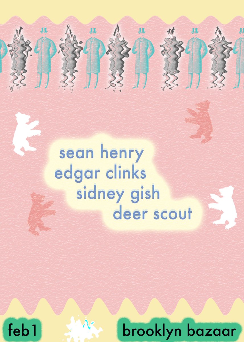 Golden Parachute (@gpbookingbk) on Twitter photo using this twitter again to tell u that Sidney Gish (<a href="/sidneyg156/">sidney gish</a> ) has been added to the 2/01 gig at <a href="/BKBazaar/">Brooklyn Bazaar</a> w/ Sean Henry, @edgarclinks, and Deer Scout! get to it: bit.ly/2r7m8PE using this twitter again to tell u that Sidney Gish (<a href="/sidneyg156/">sidney gish</a> ) has been added to the 2/01 gig at <a href="/BKBazaar/">Brooklyn Bazaar</a> w/ Sean Henry, @edgarclinks, and Deer Scout! get to it: bit.ly/2r7m8PE