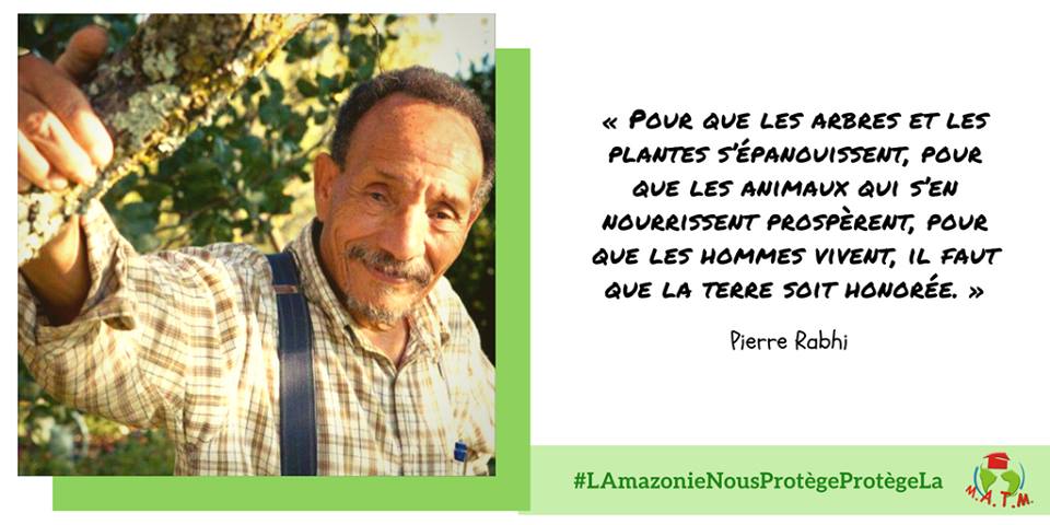 MATMasbl's tweet image. #LAmazonieNousProtègeProtègeLa #Amazonie #environnement #citation