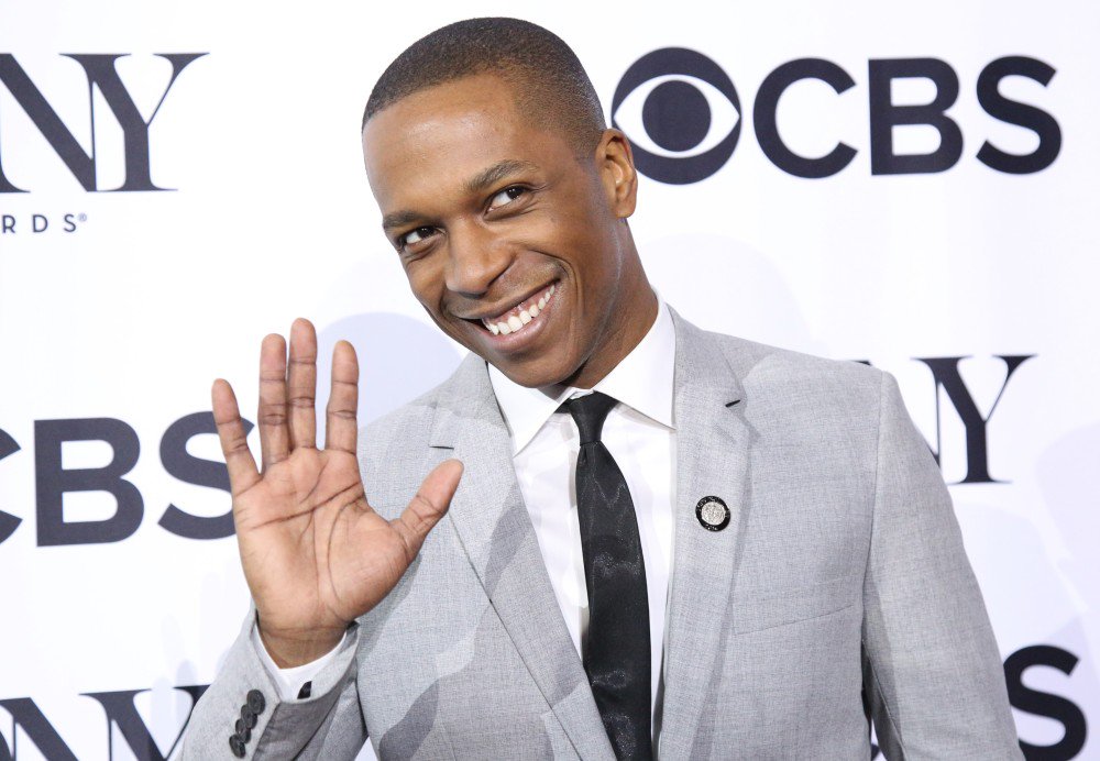 playbill's tweet image. .@leslieodomjr singing at #SuperBowlLII? Yeah, we're willing to wait for it 😏  bit.ly/Leslie-Odom-Jr…