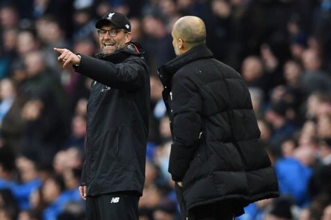 ExpressFutbolCL's tweet photo. Jurgen Klopp es el entrenador que mas veces ha vencido a Pep Guardiola con 6 Victorias.

#KloppRules https://t.co/EQNu9XFT7q