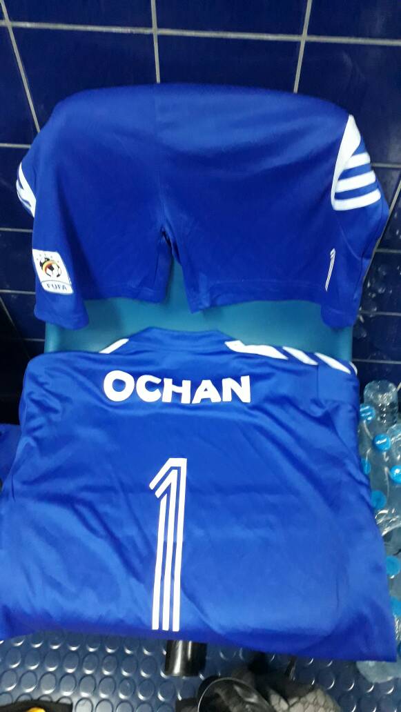 OfficialFUFA's tweet photo. #TotalCHAN2018:@UgandaCranes Vs @zambianfootball XI. 

1-Benjamin Ochan (GK), 14-Nicholas Wadada, 3-Isaac Muleme, 5-Timothy Awanyi, 4-Bernard Muwanga (Capt), 21-Taddeo Lwanga, 23-Milton Karisa,  10-Mutyaba Muzamiru, 11-Derrick Nsibambi, 15-Saddam Juma,17- Allan Kyambadde https://t.co/6Ie0sVuxmz