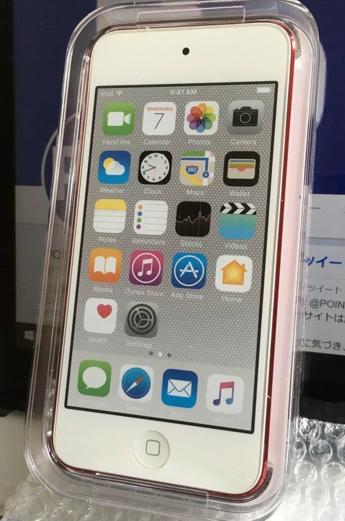 POINTJP_TSUTOMU's tweet photo. POINTJPプレゼント企画

iPod touch Red 32GB 
応募方法：フォロー＆RT
締め切り：2月25日
発送方法：レターパック

サイト登録一切なし。過去の当選者はいいね欄にてご確認いただけます。新品・未使用・限定色です。2月26日に当選者の発表を致します。 https://t.co/AyCO8sYbQk
