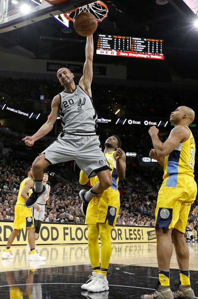 Esta toma es la misma que la de las fotos de años anteriores: #NBAVote Manu Ginobili