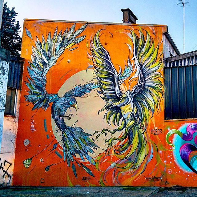 chilledoutco's tweet photo. Finally saw @capsattackfestival in #cergy #france
Here is the #beautiful #mural #collaborative #mural of @psoman_art and @boreal_horor
#urbanart #streetart #capsattackfestival #capsattack #psoman #horor #borealhoror #birds #graffiti #feather #wings #co… https://t.co/GTlQuJi0lB https://t.co/WwMKOAwngN