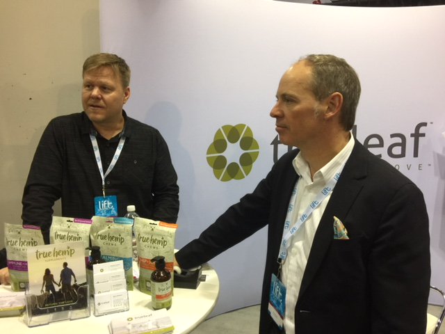 BreakthroughPR's tweet image. .@trueleafmed @trueleafpet CEO Darcy Bomford &amp;amp; the True Leaf team is @liftcannabis today &amp;amp; ready to chat about their line of hemp-based pet supplements: True Hemp™ to ease joint pain, anxiety &amp;amp; inflammation in dogs. Visit us at booth 640. #LiftExpo #ReturnTheLove $MJ $TRLFF