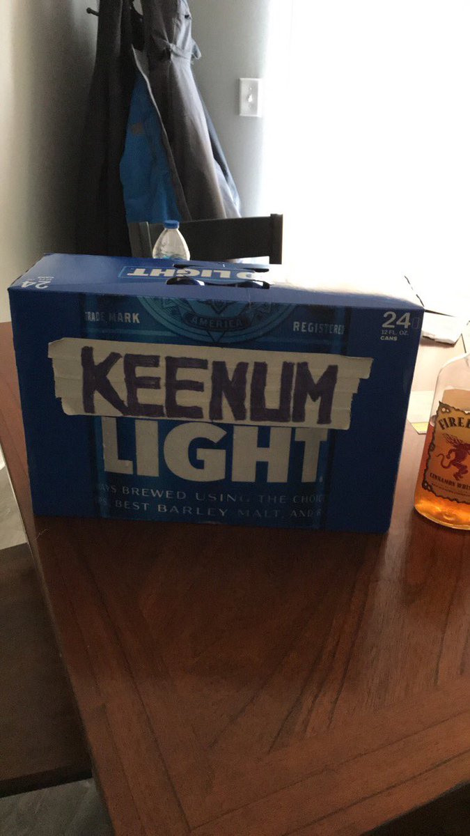 martinhaley24's tweet image. Case Keenum is ready for the big game #Skol #UpForWhatever #DillyDilly @budlight