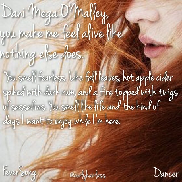Love me some Dani in the Fever Series. Waiting on pins and needles for @KarenMMoning #newrelease in March. #HighVoltage will be the shiz!! #thefeverseries #karenmariemoning #daniomalley #FeverSong #redhairedlass #lighteningonherfeet #fae #unseelie #fairies 📖🖤🔥 🍫
