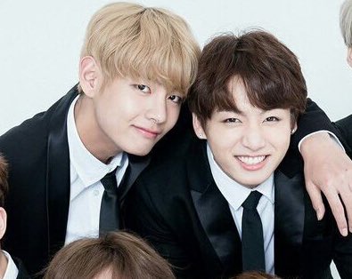 Taehyung’s arm around Jungkook is not even a concept anymore, it’s part of them. Jungkook will always incomplete without Taehyung’s arm draped into him! #vkook  #kookv #taekook