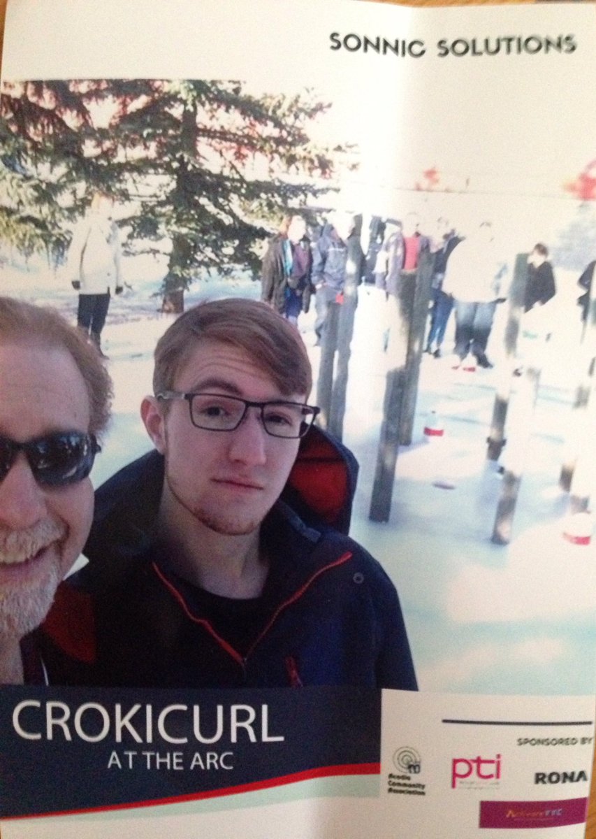 LarryLeachYYC's tweet photo. Thanks @sonnicsolutions @AcadiaToday for the great keepsake. #crokicurlyyc @BlairCalgary @_keithsimmons @SpaceLeach https://t.co/9l9xEcF5g6