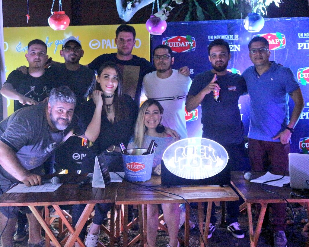 VBolanhos's tweet image. Con los Area, Salamandra y los amigos de la Rock and Pop 🙌🙌 nos vemos el 27 frente a @shamrock_py 📌🚀🚀