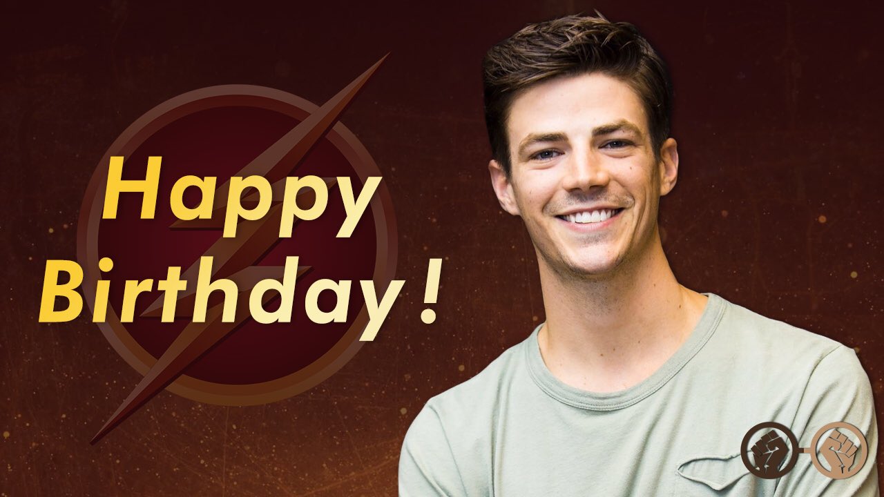 Happy Birthday, Grant Gustin. The Flash turns 28 today. 