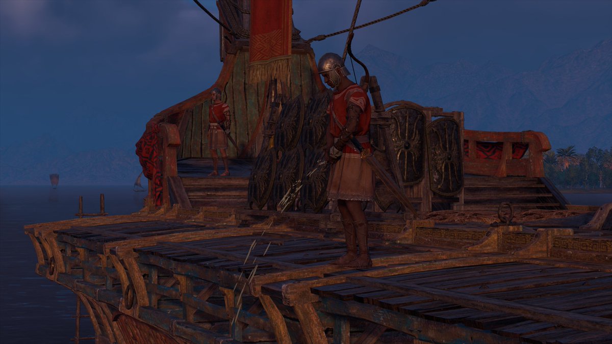 Snoevsen's tweet photo. When you gotta go.. #Ubisoftpls #PS4share #AssassinsCreedOrigins https://t.co/pnVRaXY3SG