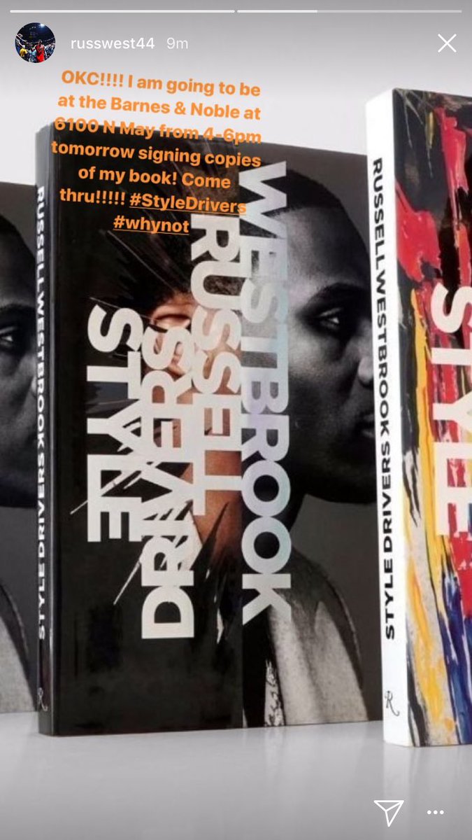 ThatMan_Kerv's tweet photo. Barnes and nobles here I come #whynot #styledrivers @russwest44 https://t.co/CrUm5hBgdy